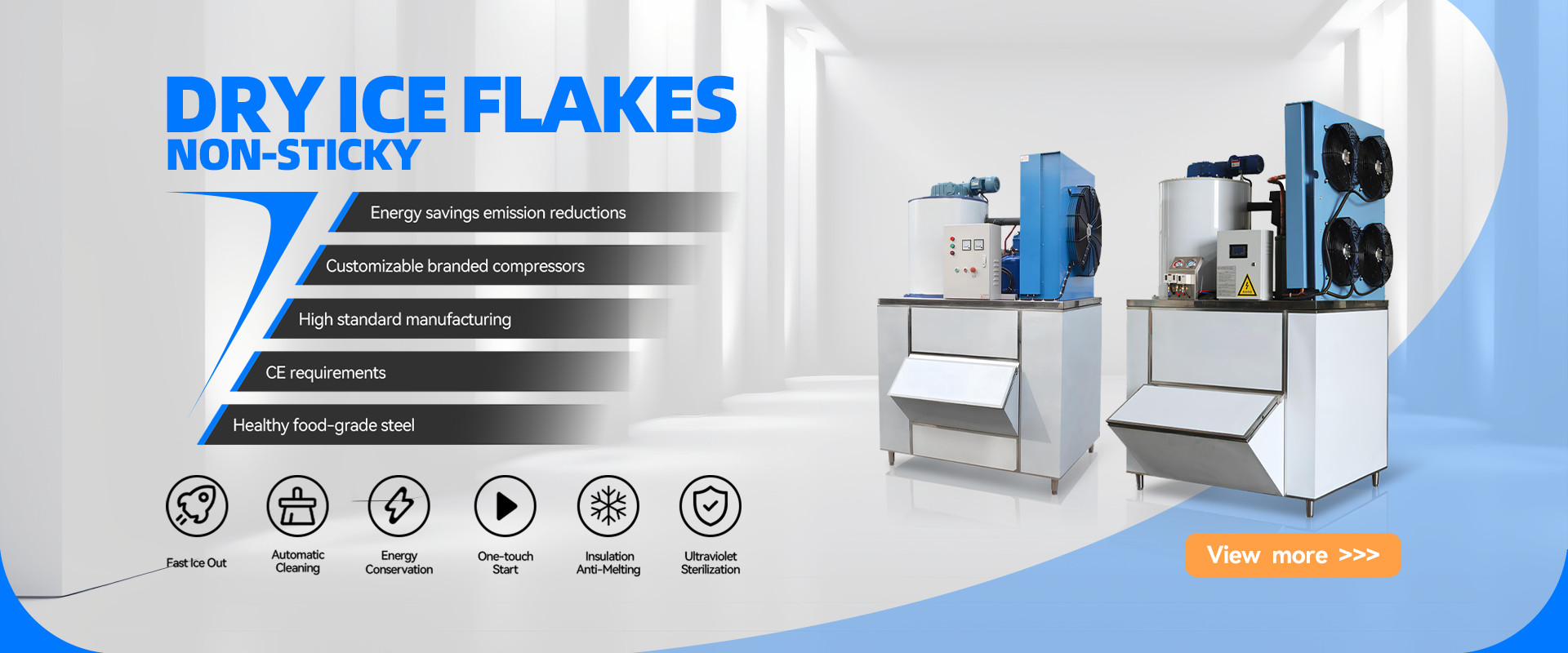 Qualité Machine commerciale de glaçon usine
