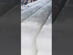 Mise en service de l'usine de machines à glace à bloc