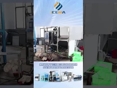 Affichage de la machine à glace à cube industriel