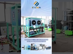 Site de mise en service de petites machines à glaçons industriels