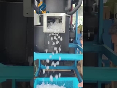 Site de mise en service de la machine à glace à tuyaux