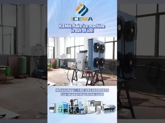 La machine à glace en flocons est mise en service