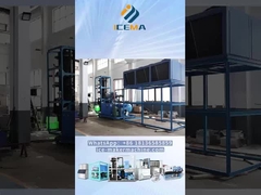 Affichage de la machine à glace à tubes de 15 tonnes