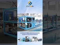 Affichage de l'usine de la machine à glace à bloc