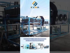 La machine à glace en bloc ICEMA est en glace