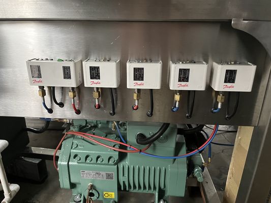 Machine à glaçons industrielle 5T/24H en acier inoxydable 304