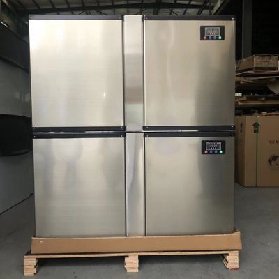 Prix directe d'usine congélateur réfrigérateur commercial réfrigéré et congélateur vertical à double température pour le ménage