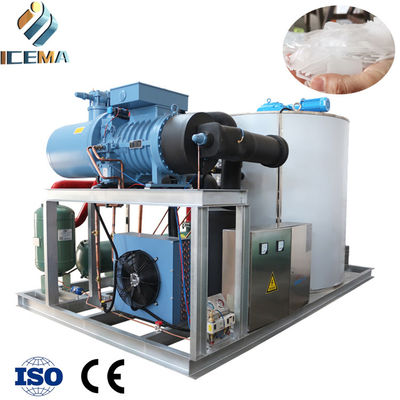 Fabrique ICEMA Fourniture de glace d'eau douce Machine de fabrication de flocons de glace