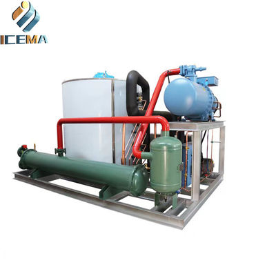 Fabrique ICEMA Fourniture de glace d'eau douce Machine de fabrication de flocons de glace