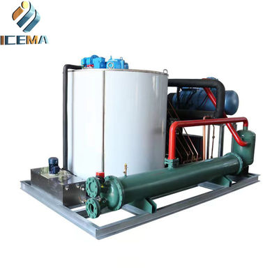 Fabrique ICEMA Fourniture de glace d'eau douce Machine de fabrication de flocons de glace