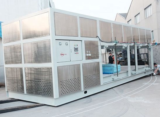 Machine de fabrication de blocs de glace à refroidissement direct 1 tonne 2 tonnes 3 tonnes 5 tonnes 10 tonnes 15 tonnes 20 tonnes