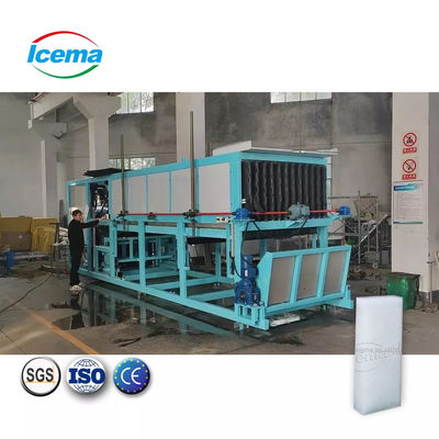 Bon prix machine à glace de refroidissement directe du bloc 25T en ligne
