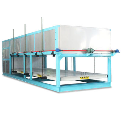 Machine industrielle de bloc de glace d'eau douce de refroidissement direct 30 tonnes