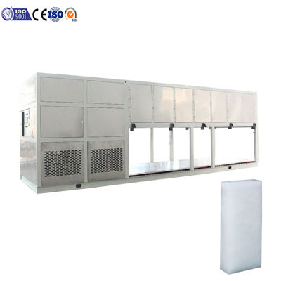 Bon prix ICEMA 15 tonnes Machine de fabrication de blocs de glace de type direct Machine de fabrication de blocs de glace industrielle en ligne