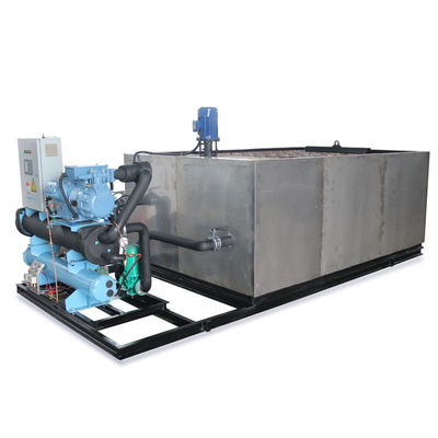 Bon prix machine à glace 5T 6T 8T 10T de bloc de réfrigération de saumure de 1T 2T 3T en ligne