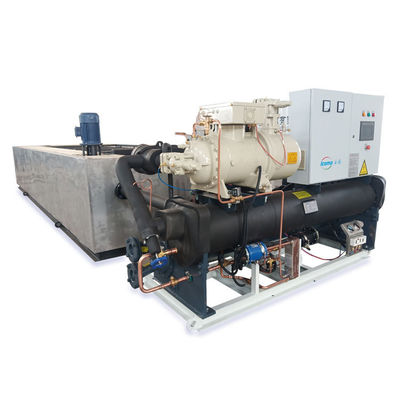 Machine de fabrication de blocs de glace commerciale de 10 tonnes