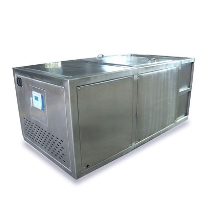 Machine de fabrication de blocs de glace de grande capacité avec machine de fabrication de blocs de glace 2T