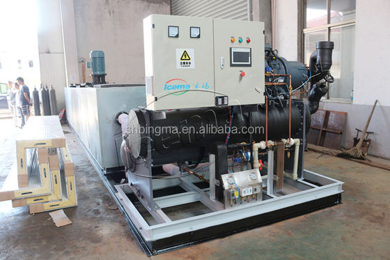CE machine à glaçons industrielle de bloc de 15 tonnes 70.5KW 380V