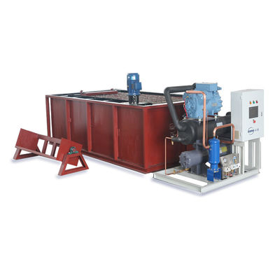 machine à glace 12.37kw de bloc de réfrigération de saumure de 3T 5T 10T