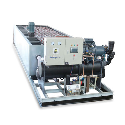 eau salée industrielle de machine à glace de bloc de réfrigération de la saumure 25T/24H