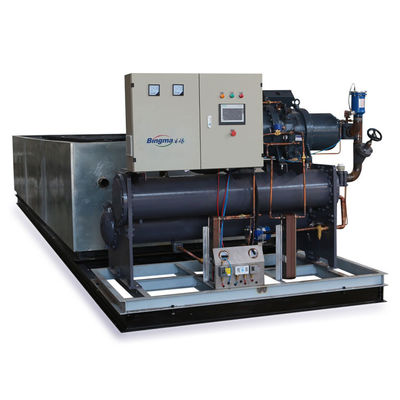 eau salée industrielle de machine à glace de bloc de réfrigération de la saumure 25T/24H