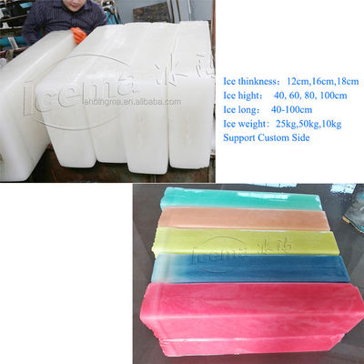 Bloc de glace industriel de type saumure de 10 tonnes faisant la machine 380V
