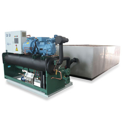 Grand bloc de glace industriel de 15 tonnes faisant la machine 19.75KW