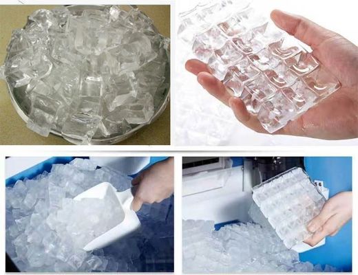 Glaçon automatique faisant à machine 8T/24h industriel pour la manufacture de glace d'industrie de boissons de café