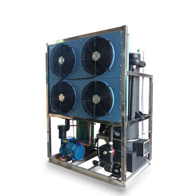 Tube de machine à glace 8T avec évaporateur en acier inoxydable 8000kg