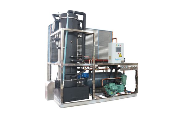 Machine à glace de tube de 5 tonnes industrielle pour des magasins de vêtement d'hôtels