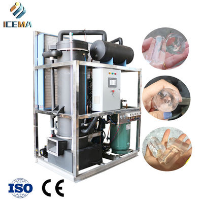 Bon prix 8 Tonnes/24H Commercial Tube Ice Machine Automatique 380V en ligne