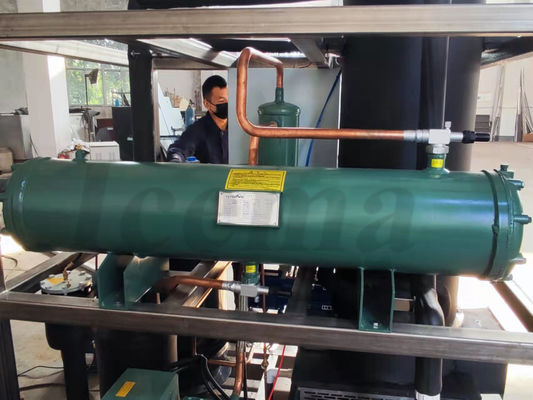 Acier inoxydable de machine à glace commerciale de tube de 15 Tons/24H