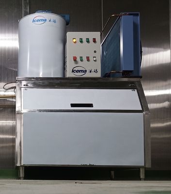 machine à glace de flocon d'eau douce 300KG 0.3T pour le restaurant
