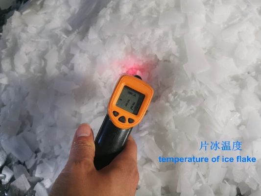 Machine à glace en flocons d'eau douce 2T 380V/220V avec stockage de glace
