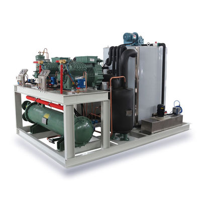 Bon prix Système automatique de stockage de glace 8000KG/24H Machines de fabrication de glace en flocons Industrie commerciale en ligne