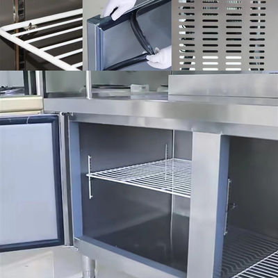 Réfrigérateur d'établi 200L Congélateur d'établi refroidi par air R134A