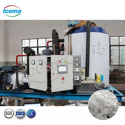 Bon prix Machine à glace en flocons d'eau douce de 30 tonnes 220V industrielle automatique en ligne