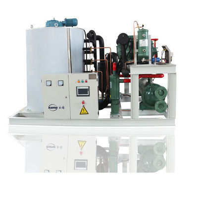 Machine à glace en flocons d'eau de mer de 10 tonnes commerciale 32kw ​​380V