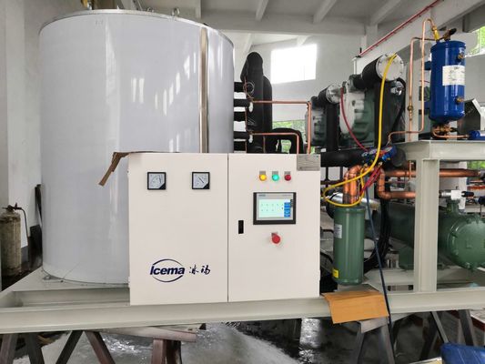 Chine 50 tonnes/jour machine à glace en flocons de neige pour le refroidissement avec prix d'usine
