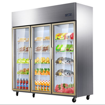 1350L réfrigérateur commercial / congélateur de cuisine / réfrigérateur ultra-grande capacité personnalisé pour restaurant