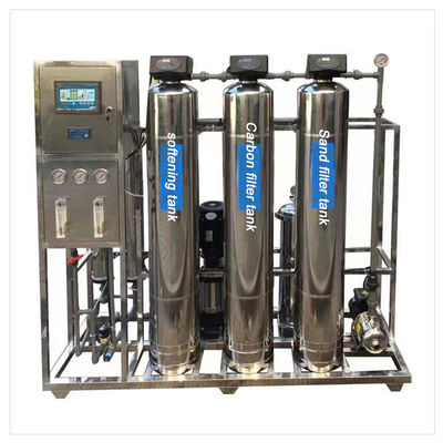 Purificateur d'eau de haute qualité 1000L/H Purificateur d'eau d'usine Purificateur d'eau par osmose inverse pour la fabrication de glace/eau