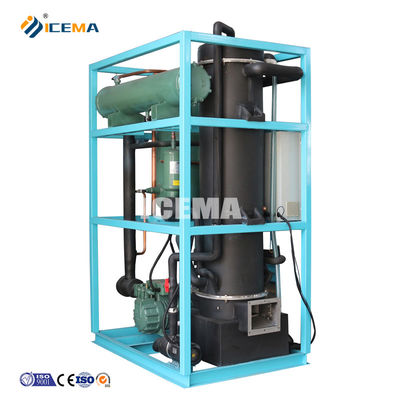 R404 réfrigérant 1T-40T Machine automatique à glace à tubes pour usines commerciales et industrielles