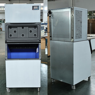 Machine à glace de 22 mm Cube 450 kg Capacité adaptée aux bars Salles de danse et restaurants