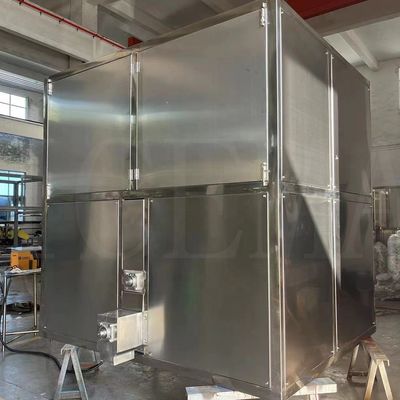 Système de commande automatique 5T pour les supermarchés de restauration Machines industrielles de fabrication de glaçons
