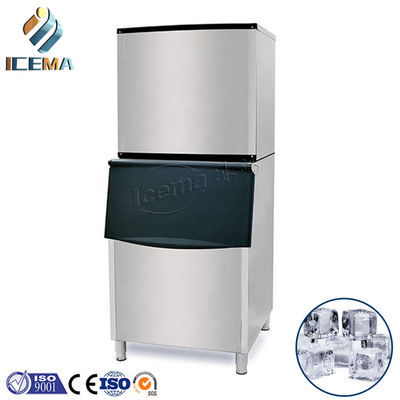 Bon prix Capacité de stockage de glace de 250 kg Machine à glace à cube commerciale pour refroidissement à domicile en ligne