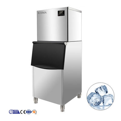 Bon prix Boutique alimentaire ICEMA Automatique 300kg 400kg 500kg machine à faire des glaçons en ligne