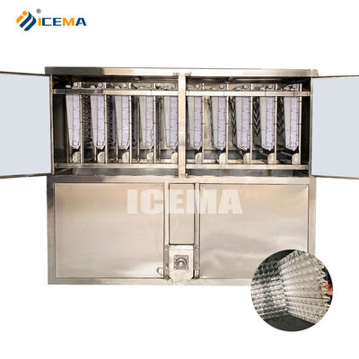 Bon prix Machine industrielle de fabrication de glaçons de 5 tonnes et 10 tonnes avec un numéro de grille de glace 19X21X6 de l'ICEMA en ligne
