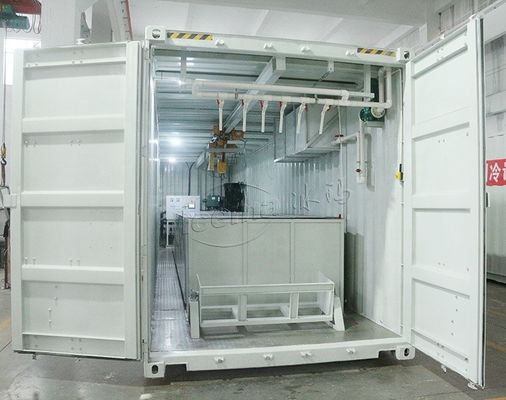 2000 KG TECUMSEH Compresseur 15 tonnes Container Bloc de glace machine avec usine mobile