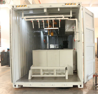 2000 KG TECUMSEH Compresseur 15 tonnes Container Bloc de glace machine avec usine mobile