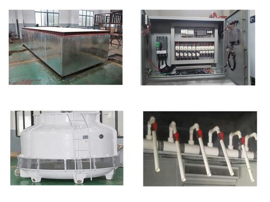 Boutique alimentaire Récipient industriel Bloc de glace Fabricant de glace Poids 25 kg 50 kg 100 kg Consommation